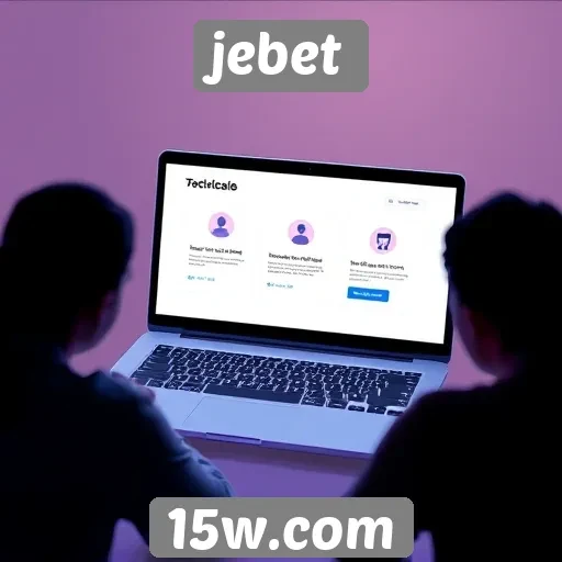 Análise da interface do usuário no site jebet